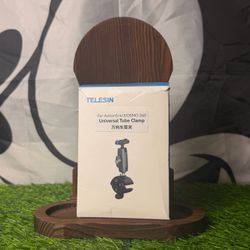 TELESIN Universal Tube Clamp Mount DJI Osmo Action 5 Pro 4 3 S3-HBM-14