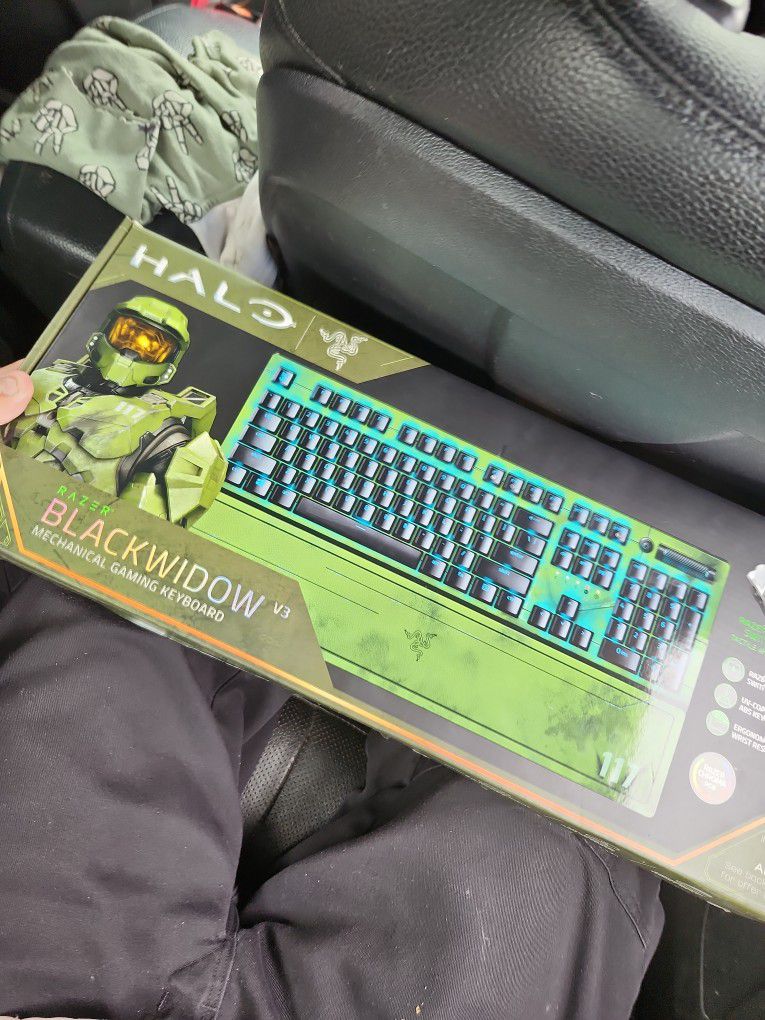 Razer Blackwidow Gaming Keyboard Halo
