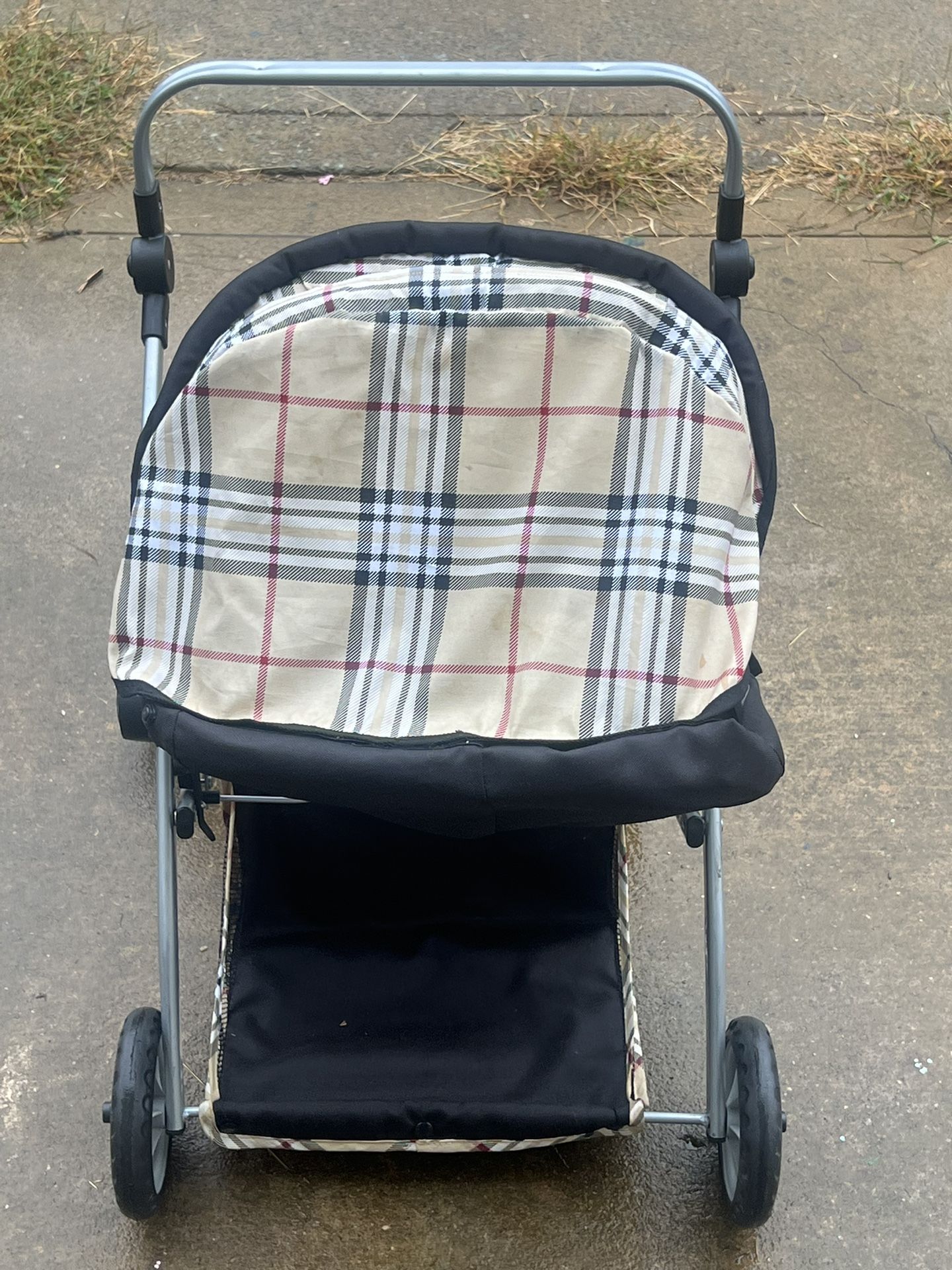 Burberry Print Baby Doll Stroller