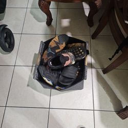 Box of Beater Sneakers 