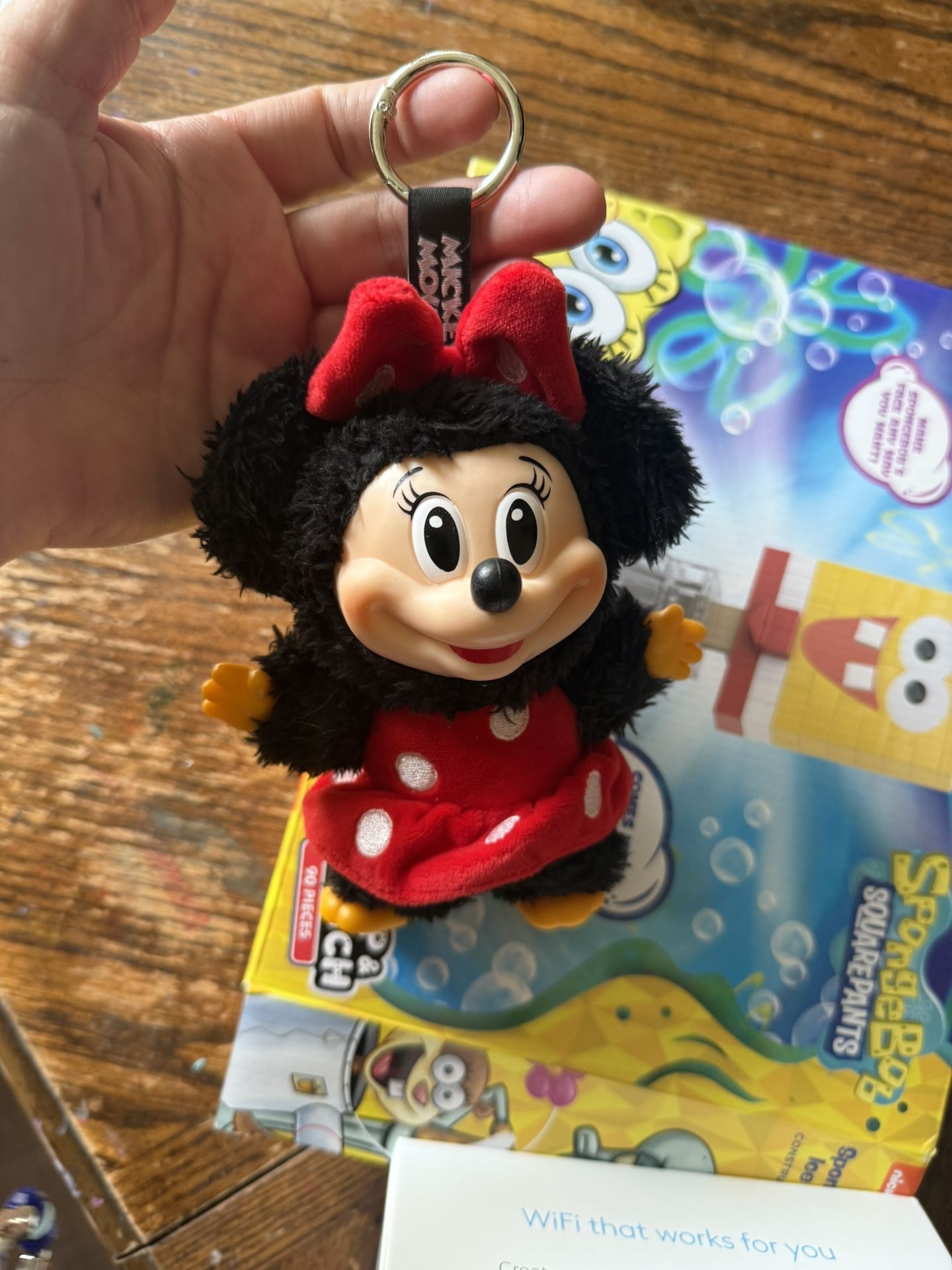 Mickey And Friends, Minnie, Mouse Keychain Bag Charm