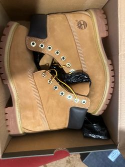 timberland premium 6 in waterproof boot wheat nubuck