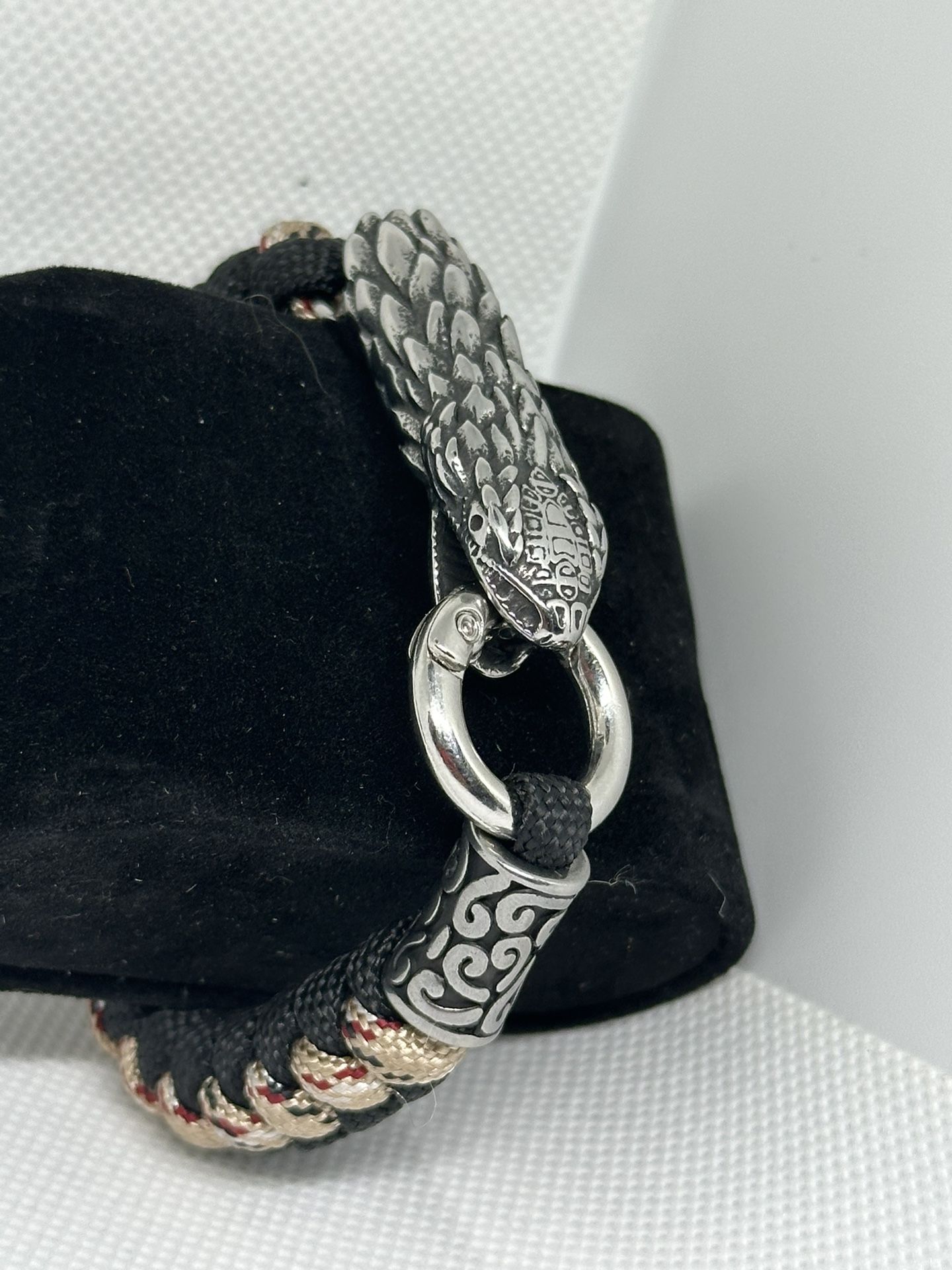 Snake Viking Style Bracelet 