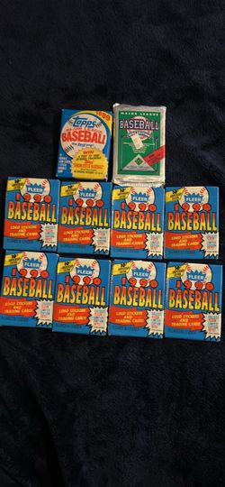 10 Sealed Vintage Baseball Card Packs – 1989 Topps / 1990 Fleer / Upper Deck