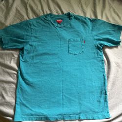 Supreme Men’s Blue T-shirt 