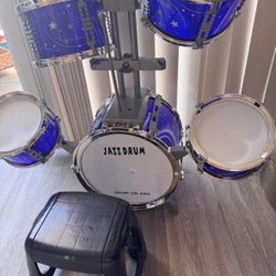 Kids Drum Set for 3-7 Year Old, Jazz Rock Drum Toddler Toy, Musical Instrument Toys for Boys Girls Birthday Christmas Gifts