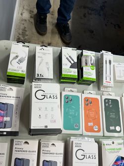 Phone Chargers, Cases, Holder, Screen Protectors