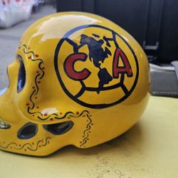 Club America Skull Figure