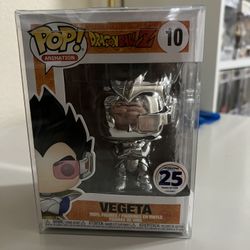 Chrome vegeta Funko pop