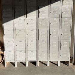 2 Metal Lockers