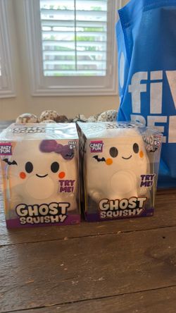 Crazy Fun Boy & Girl GHOST squishy