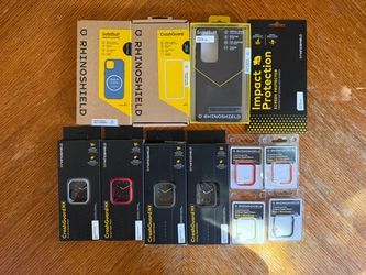 NEW! Rhinoshield cases iPhone and Samsung