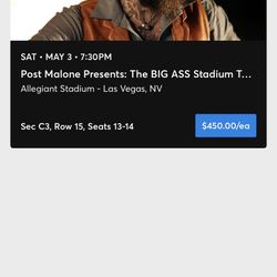 Post Malone & Jell Roll Tickets 