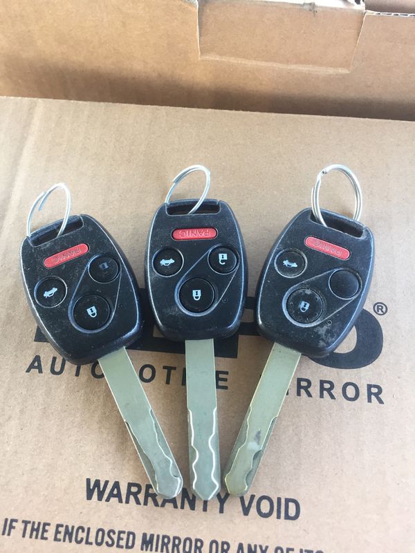 How To Open Honda Key Fob 2015 / Silicone Remote Car Key