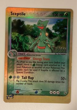 Sceptile Reverse Holo Pokémon Ruby & Sapphire MP/LP