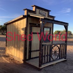 8x8 Cowboy Shed On SALE