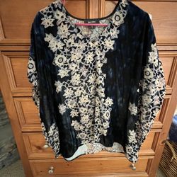 Karen Kane Dressy/fancy Blouse L