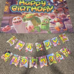 My Singing Monsters Birthday Decor 