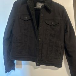 Levi’s Black Sherpa Jacket 