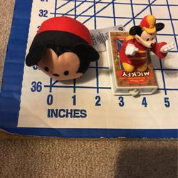 Disney Tsum Tsum Mini 3" Plush Mickey Mouse Just Play And Micky
