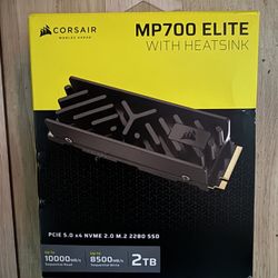 Corsair MP700 Elite Ssd W/ Heatsink