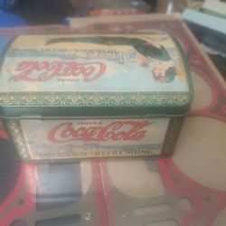 Coca Cola Metal Box