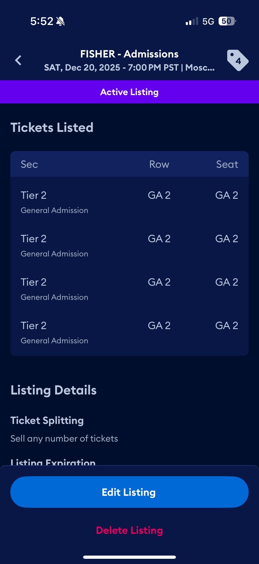 FISHER SAN FRANCISCO-12/20