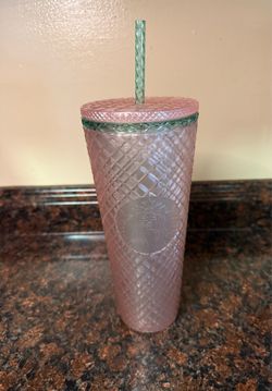 Starbucks Jeweled Pearl Pink Venti Cold Cup 24oz