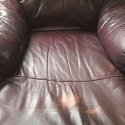 Reclining Leather Rocking Chair