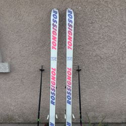 Vintage Rossignol Diamond Glide Stone Finish R 7000 Sintered Base Series 807