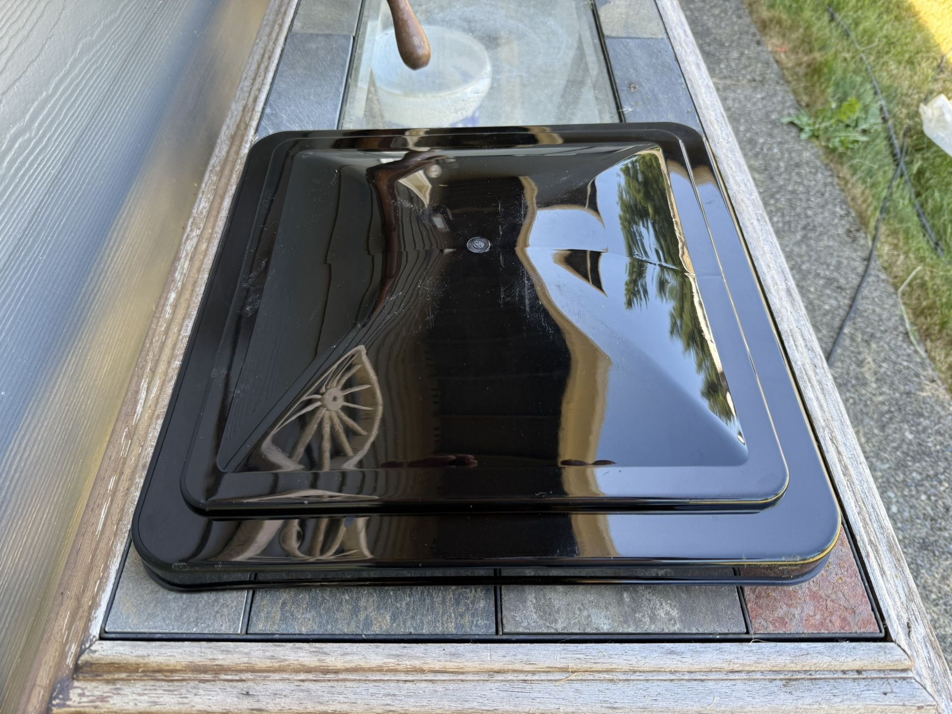 Trailer Vent Cover. 