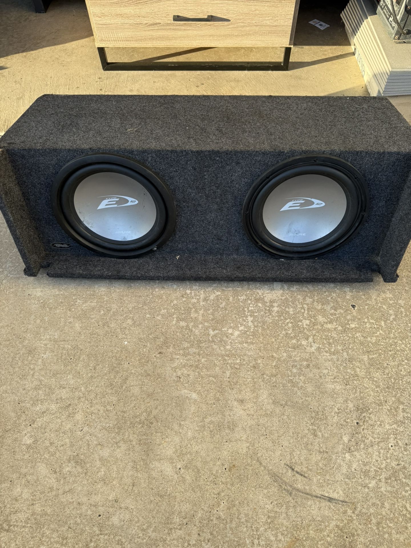 Alpine E12 Subs