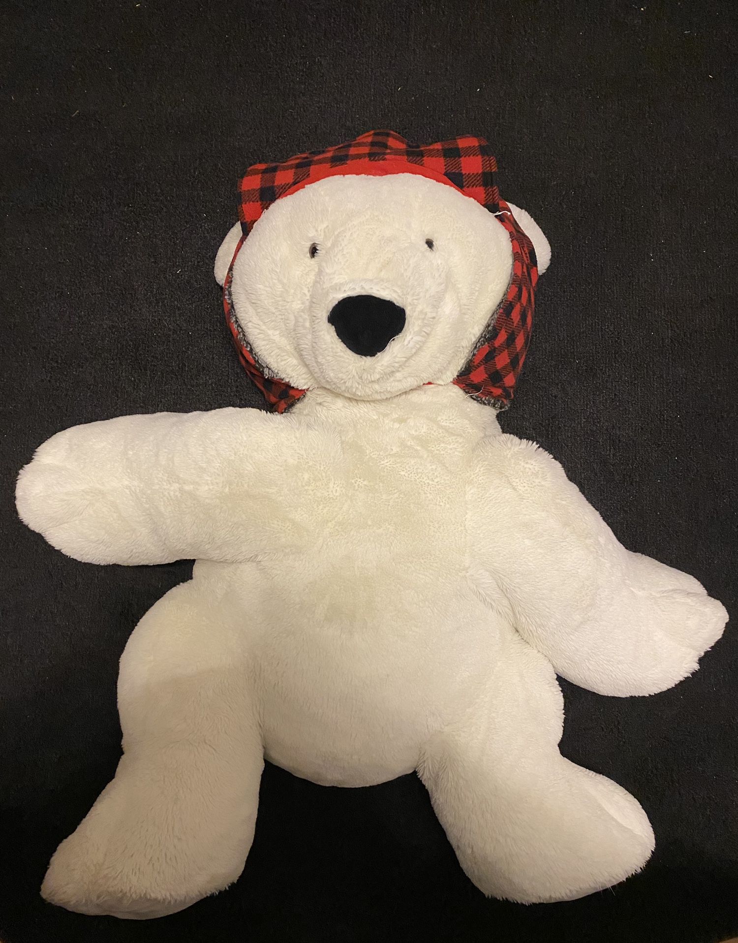 HUGE White Teddy Bear