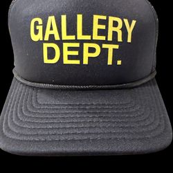Gallery Dept Trucker Hat Black / Yellow