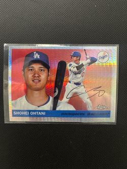 Shohei Ohtani Prism Refractor 2025 Topps Chrome Platinum Anniversary