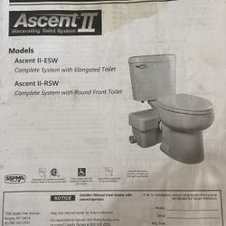 Liberty Macerating Toilet 