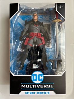 DC Multiverse Batman unmasked