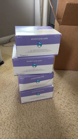 Alcohol prep pads