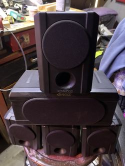 Kenwood Surround Sound Speakers