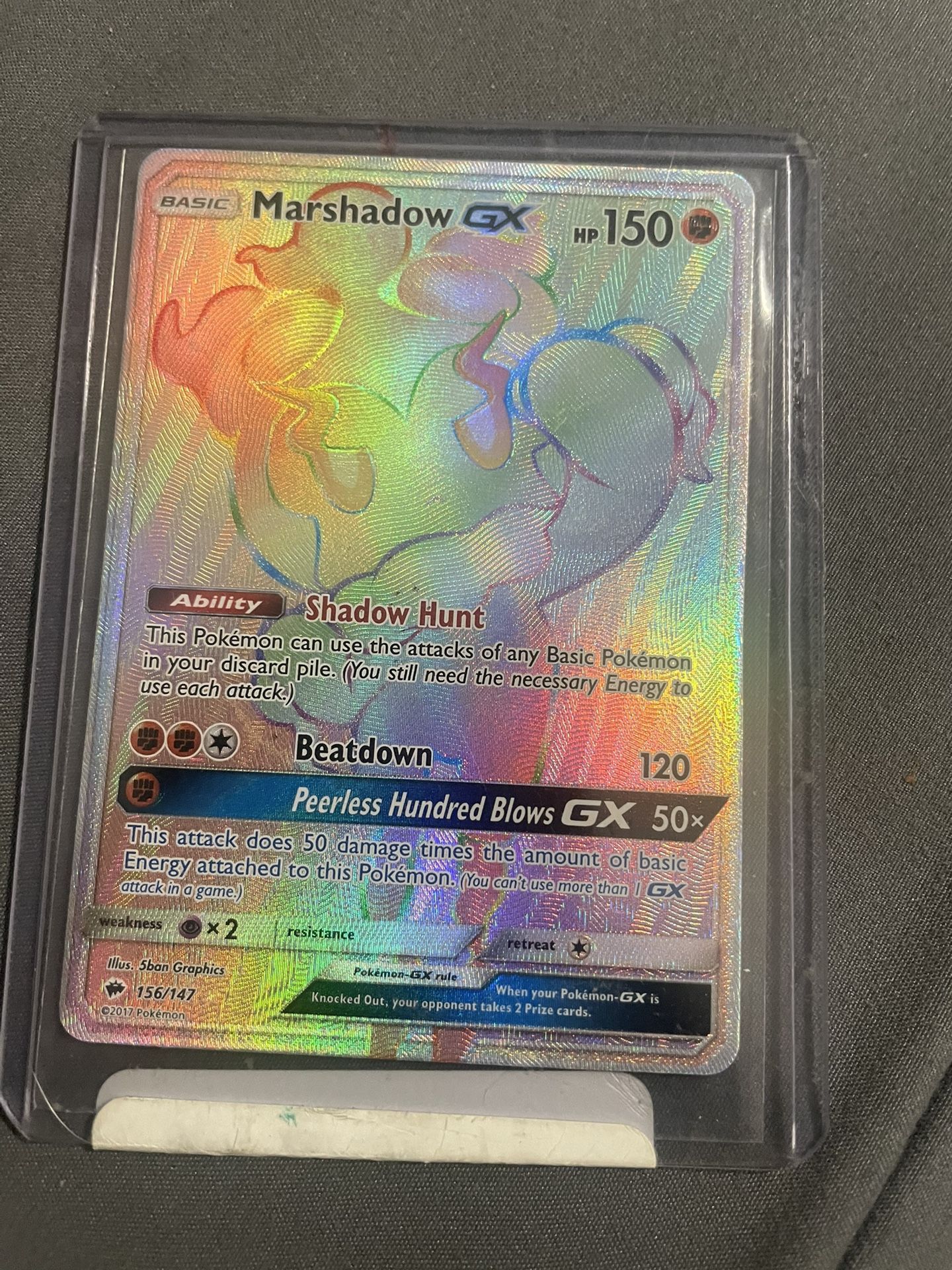 marshadow gx pokémon card
