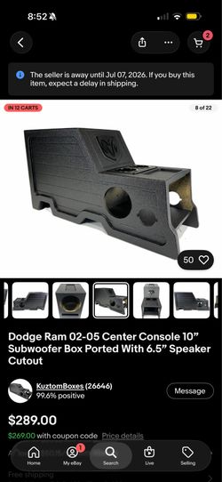 Center console