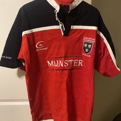 Live For Rugby LFR Munster Shirt Jersey Mens Large European Champions 2005 2006 