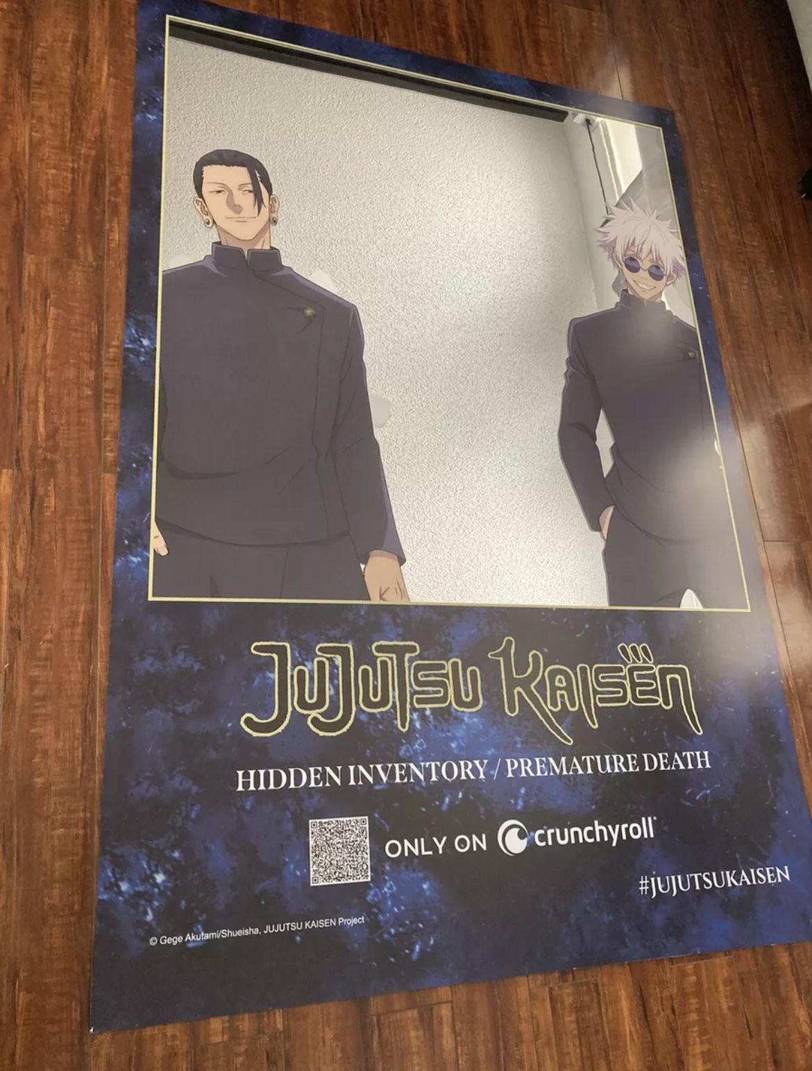 JUJUTSU KAISEN HIDDEN INVENTORY PREMATURE DEATH BUS STOP MIRROR POSTER 48x70 inches (4x6ft)
