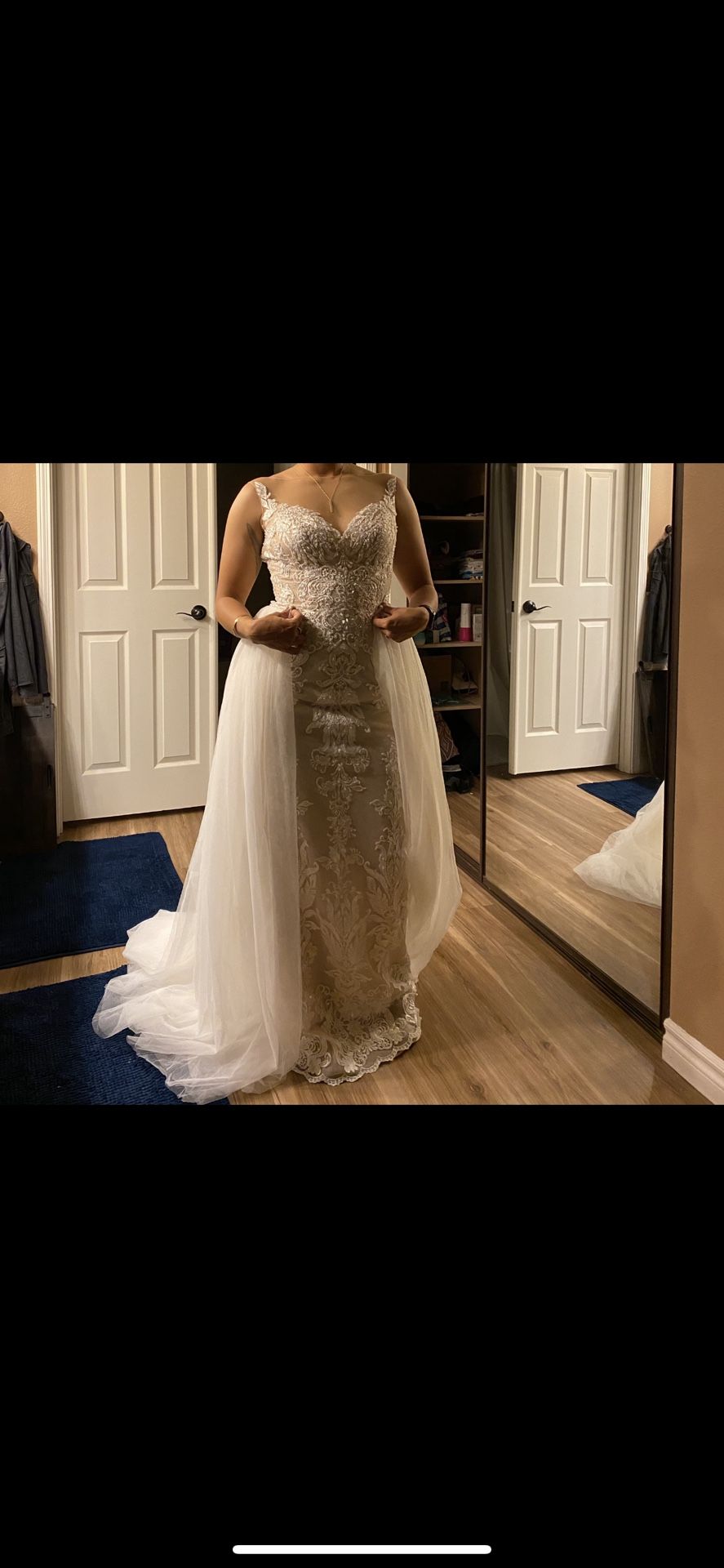 Davids Bridal Wedding Dress Size 6 - conticontadores.com.br