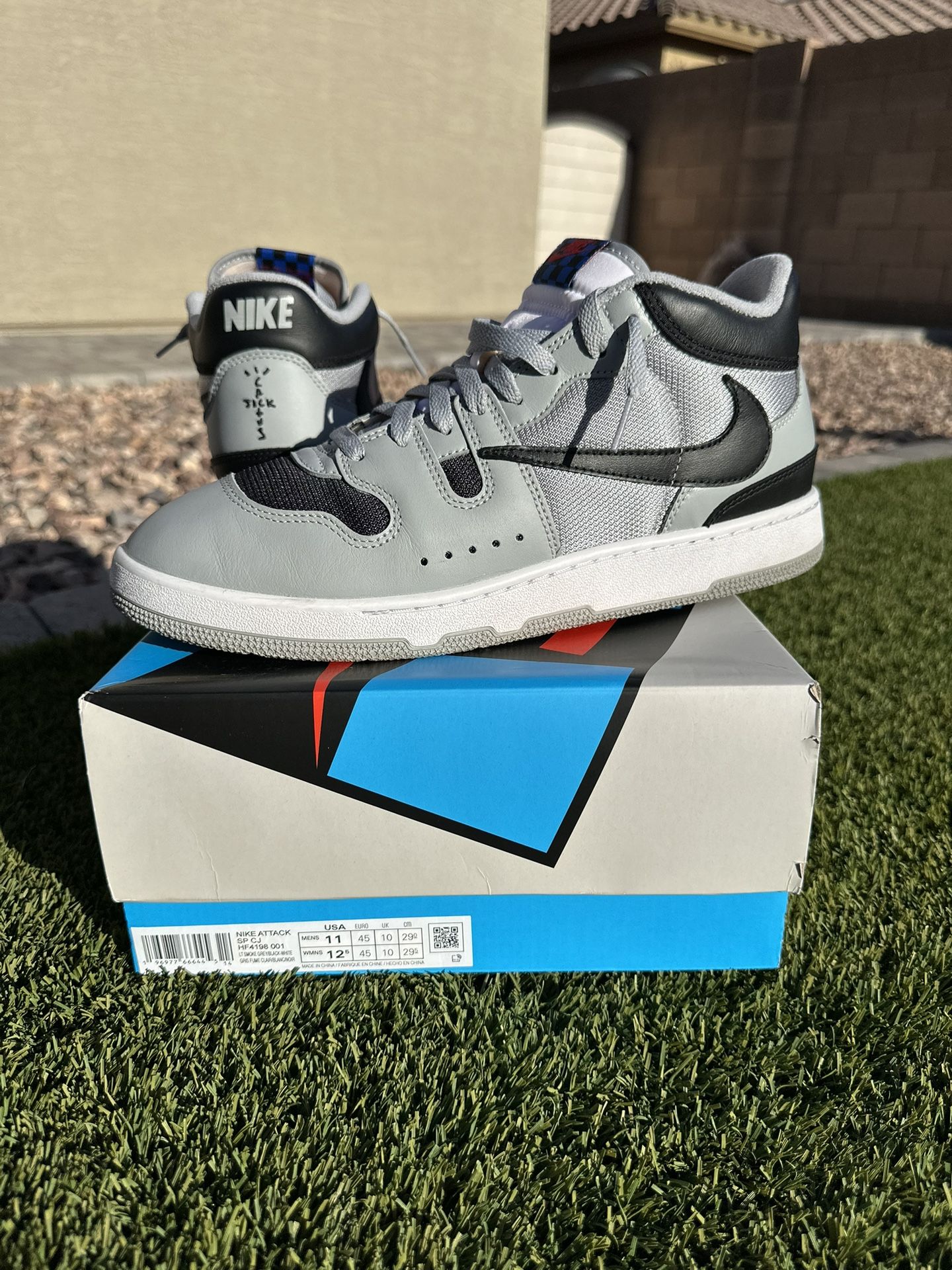 Nike Mac Attack QS SP Travis Scott Cactus Jack VNDS Used Once For a Venue SIZE: 11 $200 FIRM ONLY!