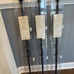 JCP Home / Linden St. Decorative Window Rods / Brand New