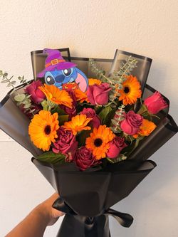 Spooky Flower arrangements