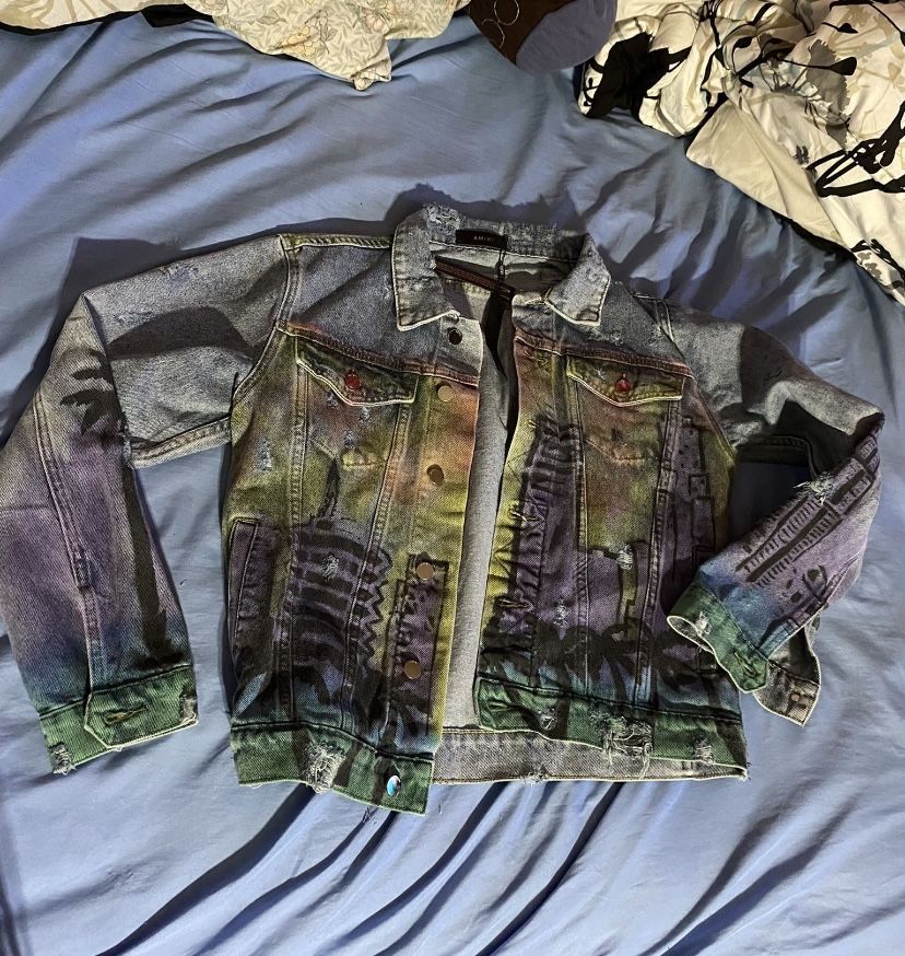 Amiri Jean Jacket