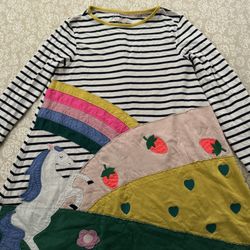 Mini Biden Unicorn Dress Size 7-8y
