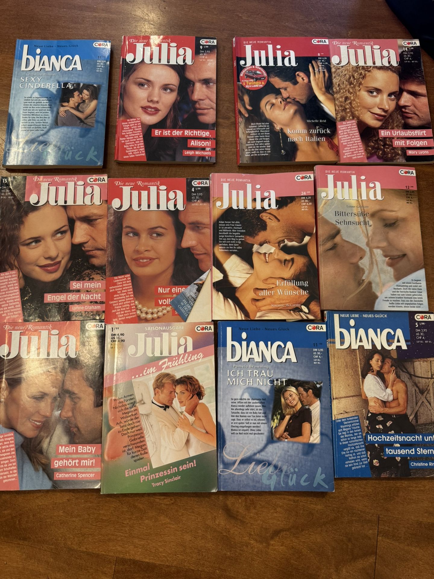 Vintage Julia romance novel bundle shipping available